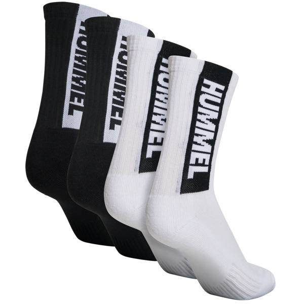 Norm otte Citron LEGACY Core 4-pack Socks Mix - White/Black fra Hummel » Køb her!