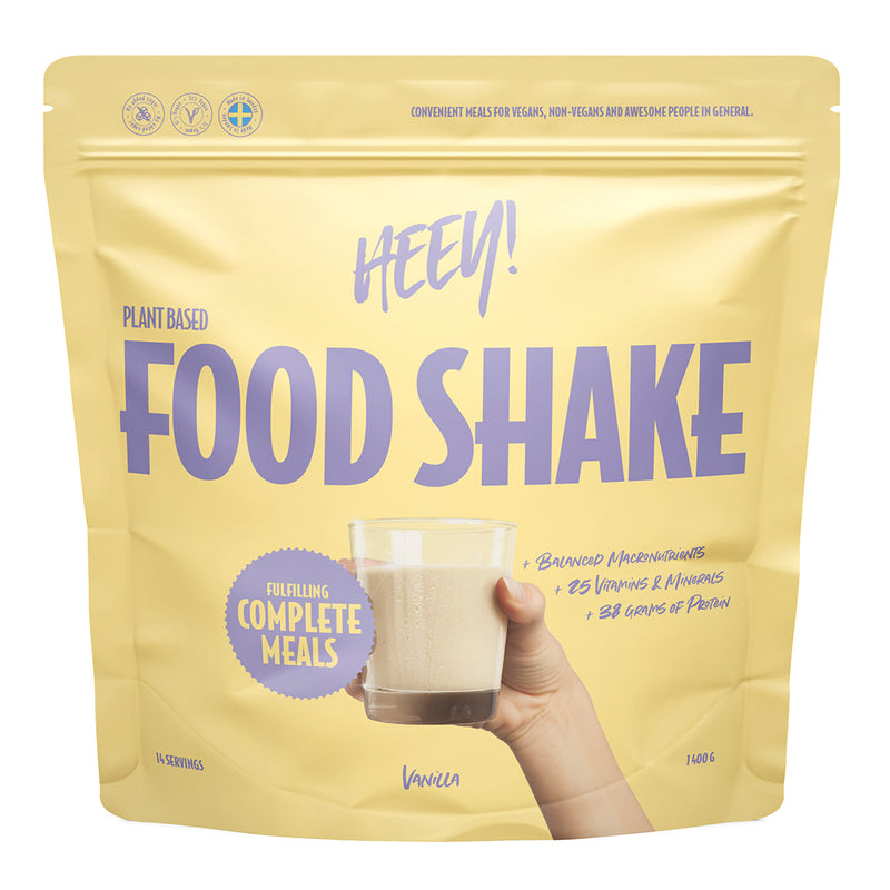 Heey! Vegan Food Shake - Vanilla (1400g)