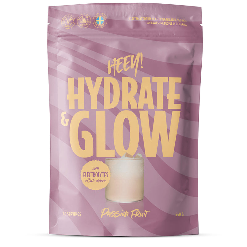 Heey! Hydrate & Glow - Passionfruit (240g)