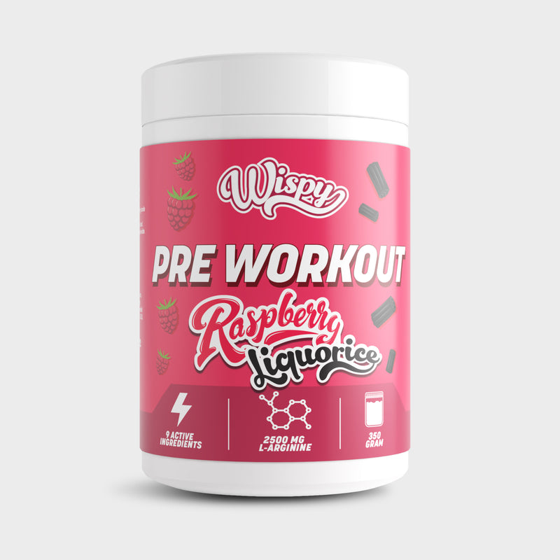 Wispy Pre Workout - Raspberry Liquorice (350g)