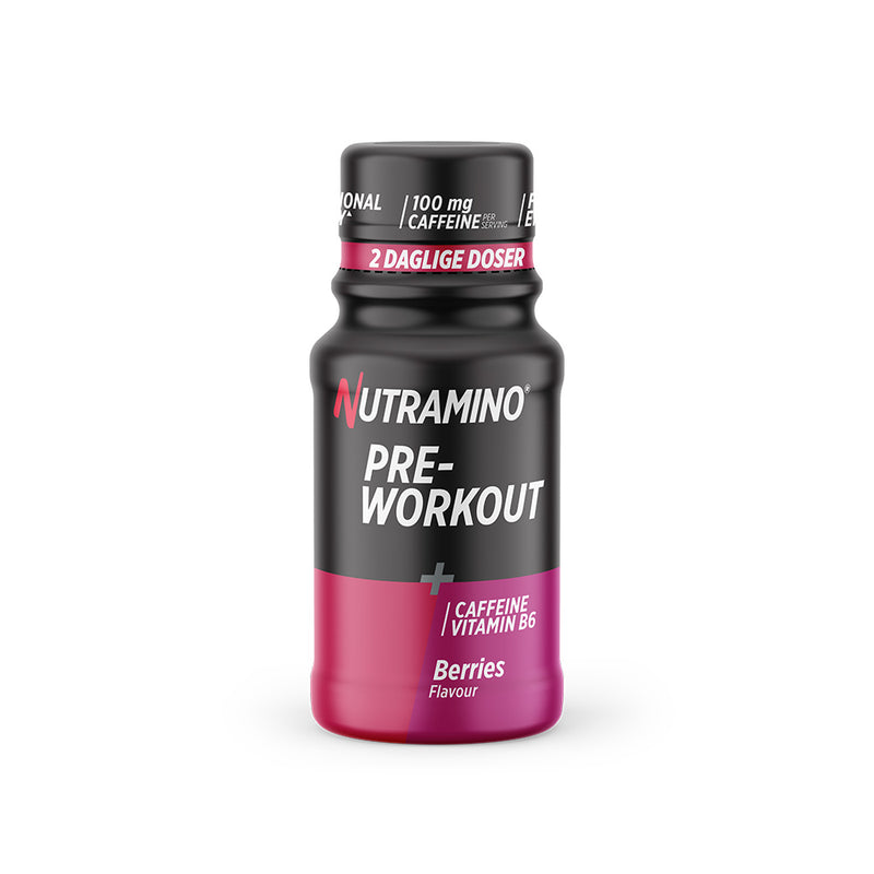 Nutramino Pre-Workout Shot (60ml) - Berries