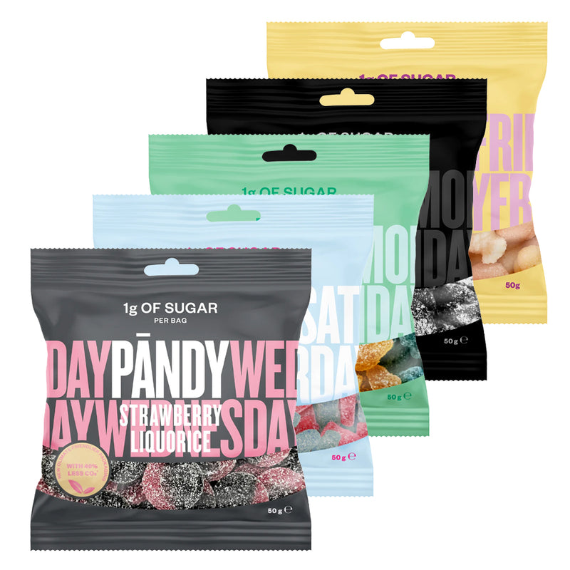 PANDY CANDY - Bland Selv (6x50g)