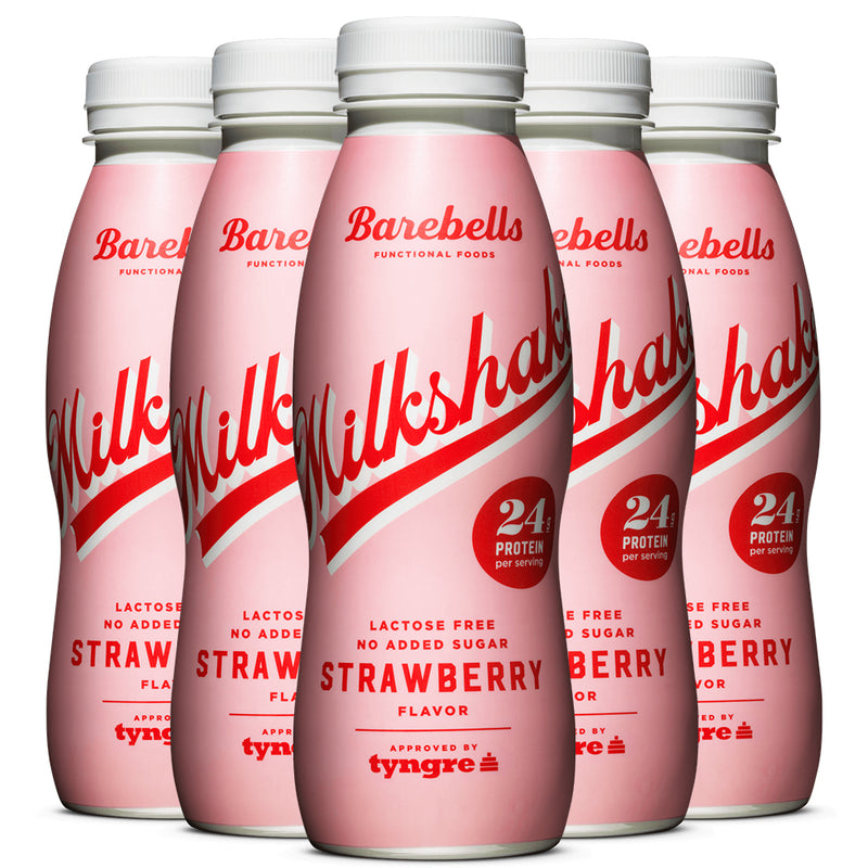 Barebells Milkshake Strawberry (5x 330ml)