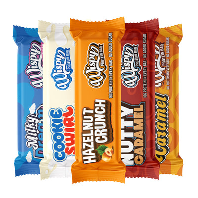 Wispy Protein Bar - Bland Selv (10x 55g)