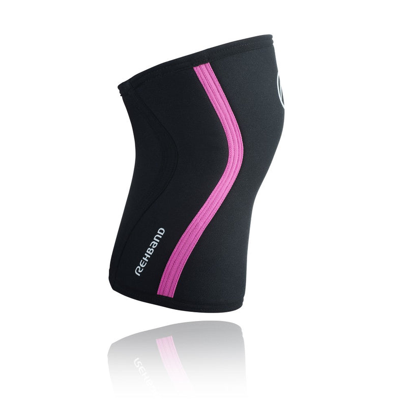 RX Knee Sleeve 7mm - Black/Pink