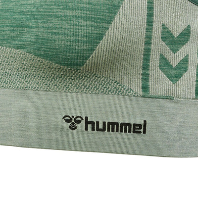 Hummel CLEA Seamless Sports Top – Laurel Wreath/Lily Pad Melange