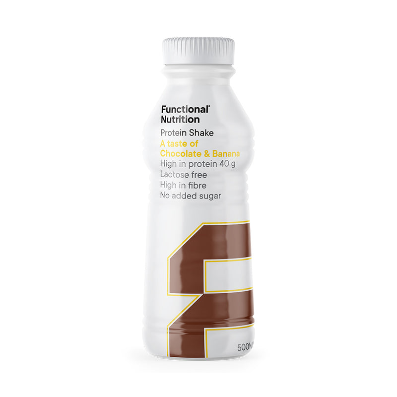 Functional Nutrition Protein Shake - Chocolate & Banana (500ml)