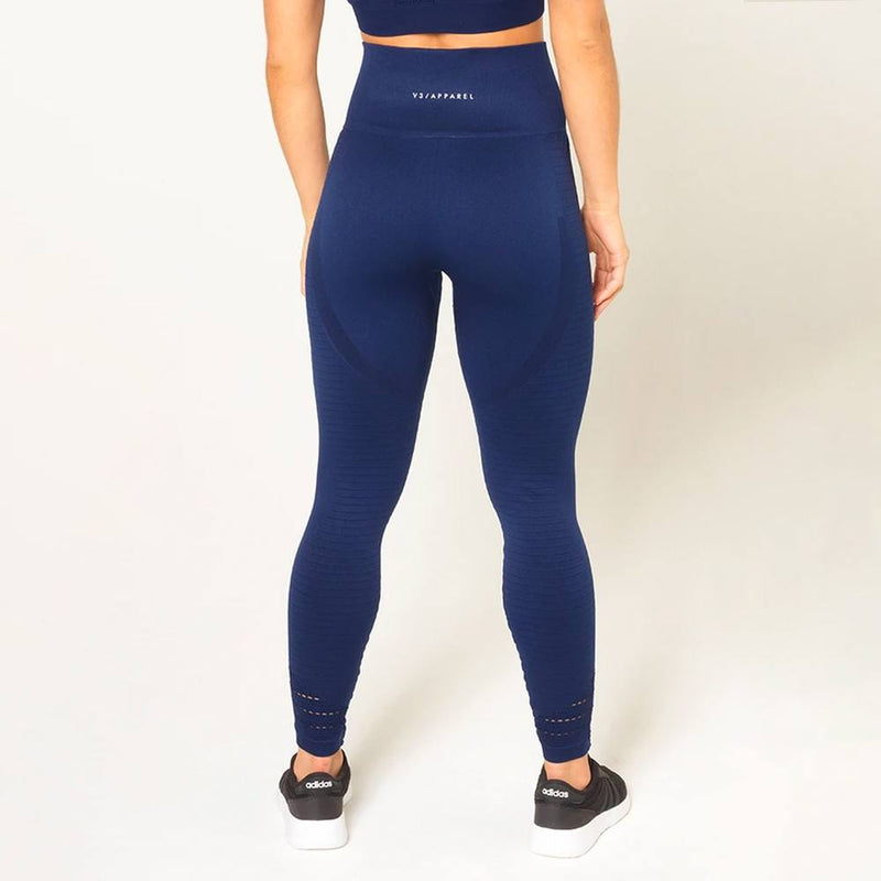 V3 Apparel Contour Seamless Leggings - Navy